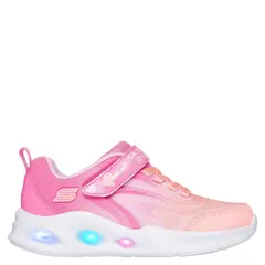 SKECHERS - Tenis con luces Sola Niña