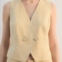 MANGO - Top Mujer Sin mangas