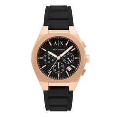 ARMANI EXCHANGE - Reloj Hombre Sync. Reloj Silicona Negro AX4190