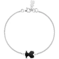 TOUS - Pulsera de plata y metacrilato negro Galaxy