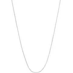 TOUS - Cadena corta de oro blanco de 14 kt Basics