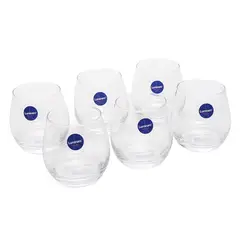 LUMINARC - Set de Vasos corto Vidrio 6 320 ml
