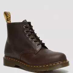 DR MARTENS - Botas Dr.Martens para Hombre 101 Dark Brown Crazy Horse