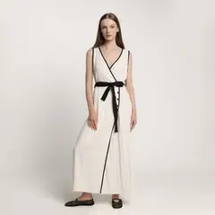 BASEMENT - Vestido Mujer Largo Casual