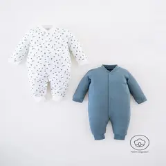 BABY FRESH - Pijama enteriza pack de 2 unidades para Bebé niño de Algodón