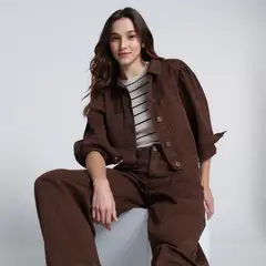 SYBILLA - Chaqueta Mujer de Algodón