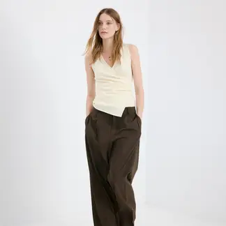 MANGO - Top Mujer Sin mangas