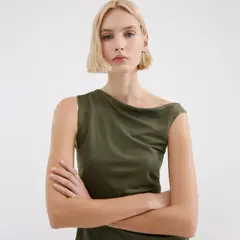 MANGO - Top Mujer Sin mangas