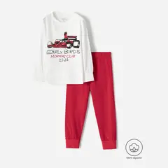 BABY FRESH - Conjunto de pijama para niño con estampado de Algodón