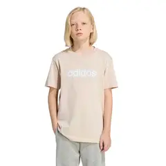ADIDAS - Camiseta para Unisex infantil (+2 años) con Logo Manga corta de Algodón