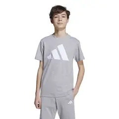 ADIDAS - Camiseta Unisex Niño con Logo Manga corta de Algodón