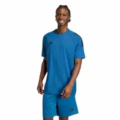 ADIDAS - Camiseta Deportiva Hombre Climacool Sereno 3 Rayas