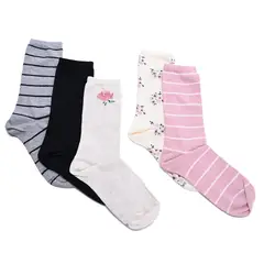 GALAX - Medias para Mujer Largas Pack de 5
