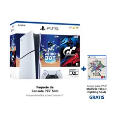 PLAYSTATION - 5 PS5 HW 2115 Bundle Estandar GT7 + Astro Bot 1 TB