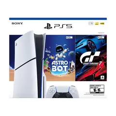 PLAYSTATION - 5 PS5 HW 2115 Bundle Estandar GT7 + Astro Bot 1 TB