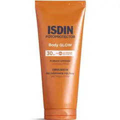 ISDIN - Bloqueador Fp Fw Body Glow Spf 30 en Crema 200 ml