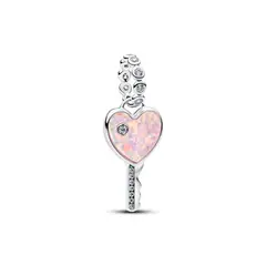 PANDORA - Charm COLGANTE LLAVE DE CORAZÓN