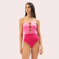 ONDA DE MAR - Vestido de baño Enterizo Zinia