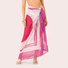 ONDA DE MAR - Salida de baño Pareo Ada con Estampado