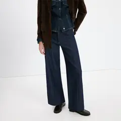 MANGO - Jean Recto Mujer Tiro alto