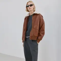 MANGO - Pantalón Recto Mujer Tiro alto