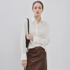 MANGO - Camisa Mujer Manga larga