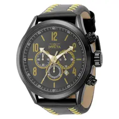 INVICTA - Reloj Hombre S1 Rally . Reloj Cuero Amarillo