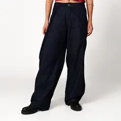 ARIA VEGA X FALABELLA - Jean Balloon Mujer Tiro medio