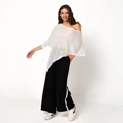 ARIA VEGA X FALABELLA - Blusa Mujer Con transparencia Sin mangas