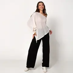 ARIA VEGA X FALABELLA - Pantalón Oversize Mujer Tiro medio