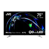 JVC - Televisor I 75 Pulgadas I Mini LED 4K I Google TV I HDR10 120Hz Dolby Vision V3 Series