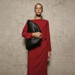 MANGO - Vestido Mujer Largo Casual