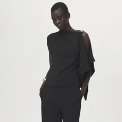 MANGO - Blusa Mujer Sin mangas