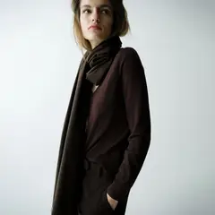 MANGO - Saco Mujer Tejido