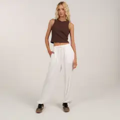 SYBILLA - Pantalón Slouchy Mujer Tiro medio