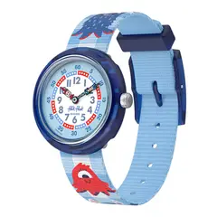 FLIK FLAK - Reloj Niño Fear Me Not. Reloj Plastico Azul ZFBNP251