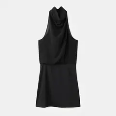 MANGO - Vestido Mujer Corto Casual