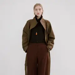 MANGO - Pantalón Recto Mujer Tiro alto