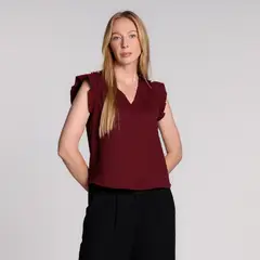 APOLOGY - Blusa Mujer con Boleros Manga corta