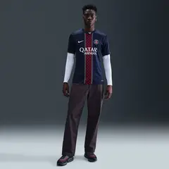 NIKE - Camiseta Deportivade Fútbol Paris Saint - Germain Local Hombre