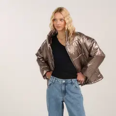 SYBILLA - Chaqueta Mujer Acolchado Oversized