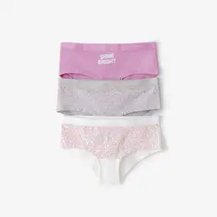 GEF - Pantys para Niña Pack de 3 unidades de Algodón
