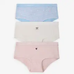 GEF - Pantys para Niña Pack de 3 unidades de Algodón
