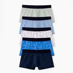 GEF - Boxers para Niño Pack de 5 unidades de Algodón