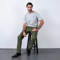US POLO - Camiseta Hombre de Algodón