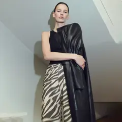 MANGO - Jean Recto Mujer Tiro medio