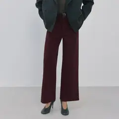 MANGO - Jean Wide leg Mujer Tiro alto