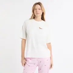 ETAM - Camiseta de pijama Mujer de Algodón