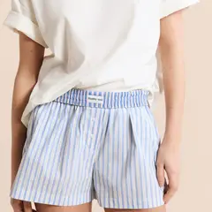 ETAM - Short de pijama Mujer Corto de Algodón