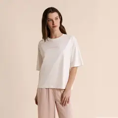 ETAM - Camisa de dormir Para Mujer Manga corta con Estampado de Algodón